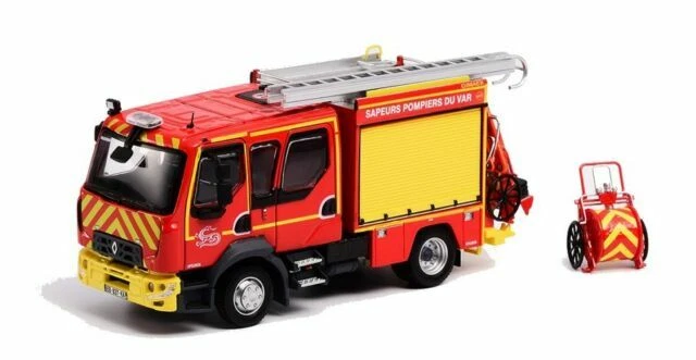 Véhicules de pompiers miniatures 1:43