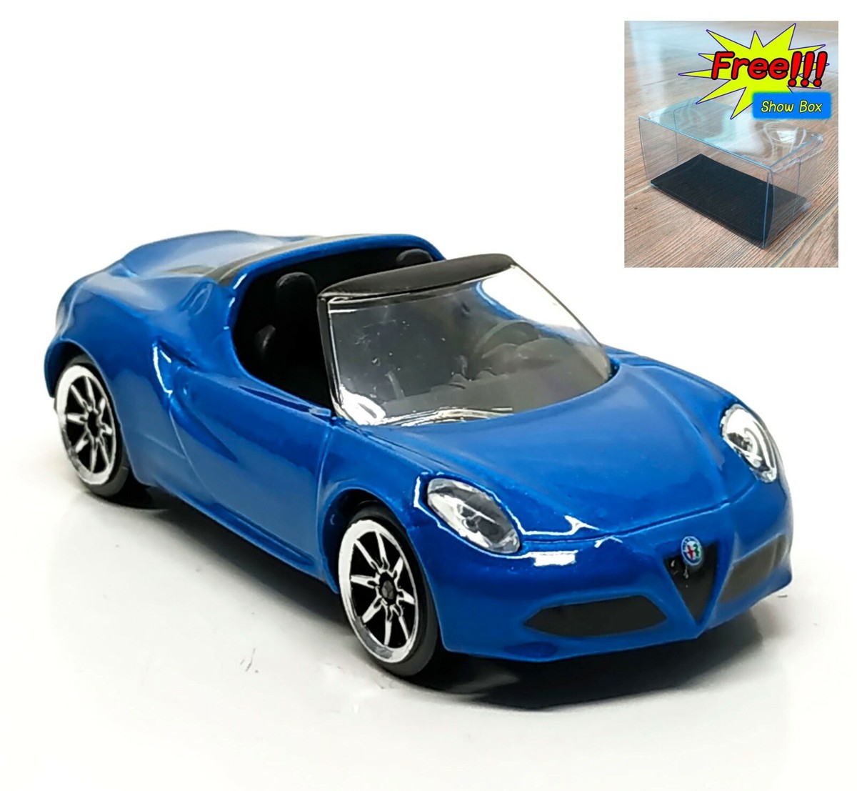 Majorette Alfa Romeo 4C Spider Metallic Dark Blue 1:57 (3