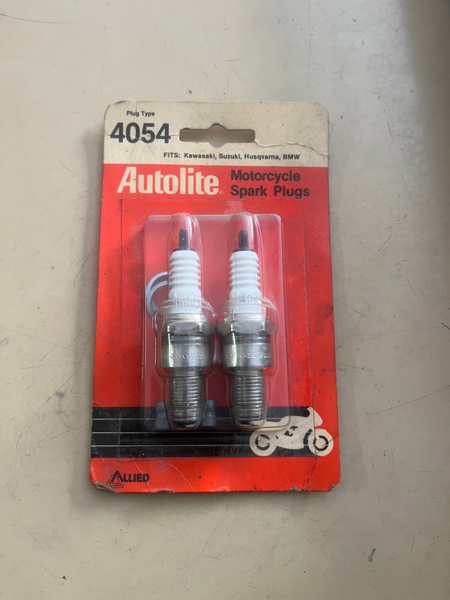64様 Autolite 4054 Spark Plug Pair Harley Davidson Kawasaki Suzuki