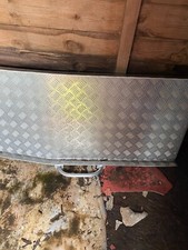 Heavy Duty Threshold Step RAMP Door Anti Slip Chequer plate RRP &pound;125.00