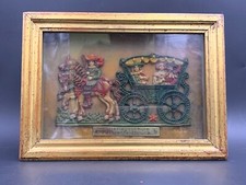 Cadre de cire Exposition Universelle Paris 1937 cadeau militaire Luftwaffe