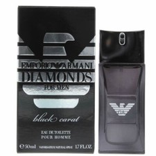 armani diamonds men black