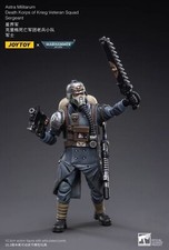 1/18 JOYTOY Astra Militarum Death Korps of Krieg Veteran Squad Sergeant In Stock