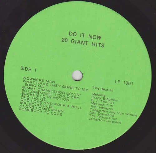 Various - 20 Giant Hits / The Do It Now Founda LP Comp Vinyl Scha - Bild 3 von 4
