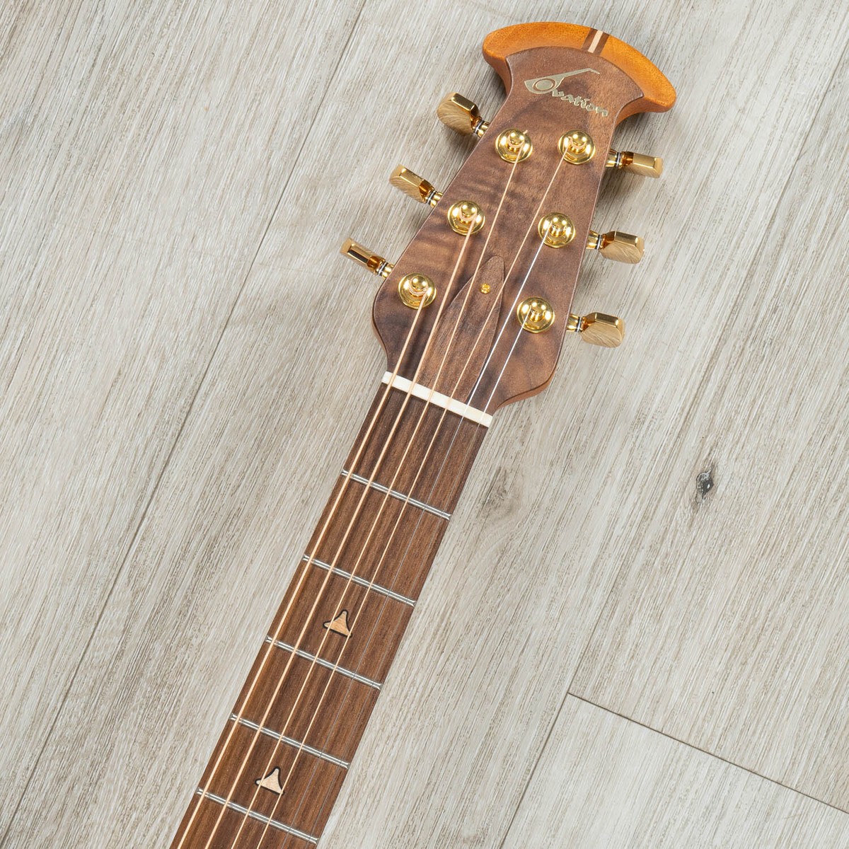 Ovation USA Pro Elite 1768-4S-G Electric-Acoustic Guitar, Spruce