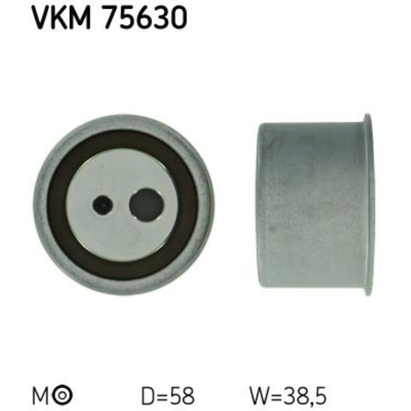 SKF Spannrolle Zahnriemen Manuell FüR KIA Sportage Je_ Magentis GD MG Hyundai-image