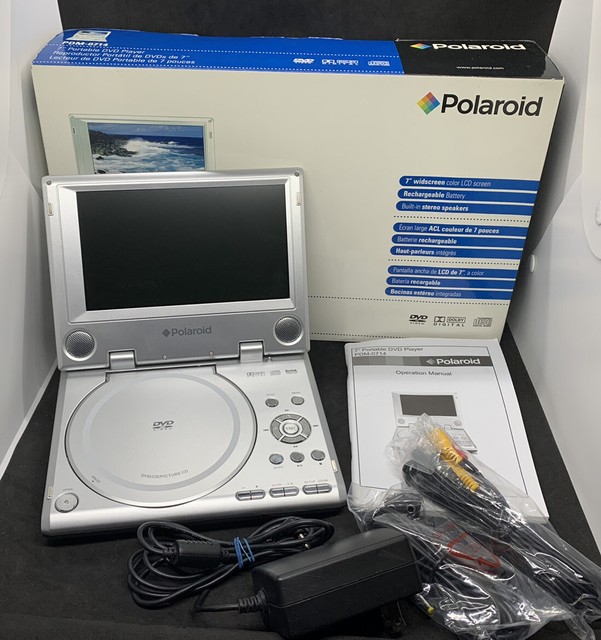 Polaroid PDM0711 Portable DVD Player (7") for sale online eBay