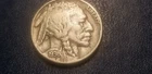 1936 P USA Buffalo Nickel 5 Cent United States Coin.