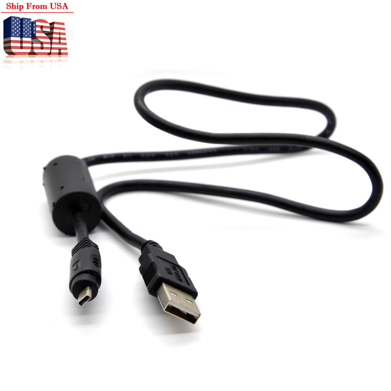 beton Normaal gesproken Soepel Sync Data USB Cable Cord Lead For Panasonic Lumix DMC-FS4 DMC-FS5 DMC-FS6  Camera | eBay