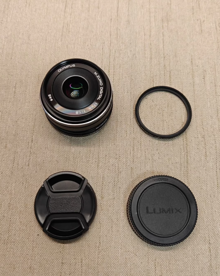 Olympus Lens Olympus 17mm Portrait Olympus Digital 17mm Wide