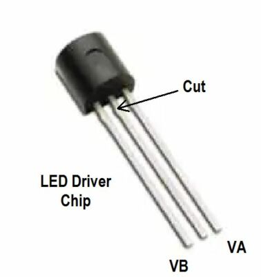 5 x LED Driver chips for Lighting Rolling Stock
