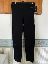 Womens Under Armour Coldgear Base 4.0 Fitted Leggings Black Medium