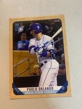 Paulo Orlando Card 2018 Omaha Strom Chasers Team Card