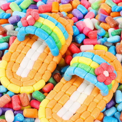 500pcs Starch Baby Kids Building Magic Corn Plasticine Children Toy GiftB-wy