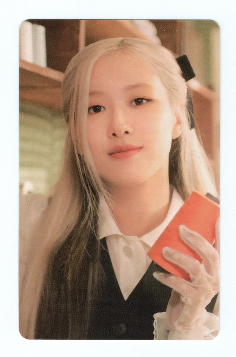 Blackpink Rose Photocard | BP DESIGNER [11 of 16] The Game