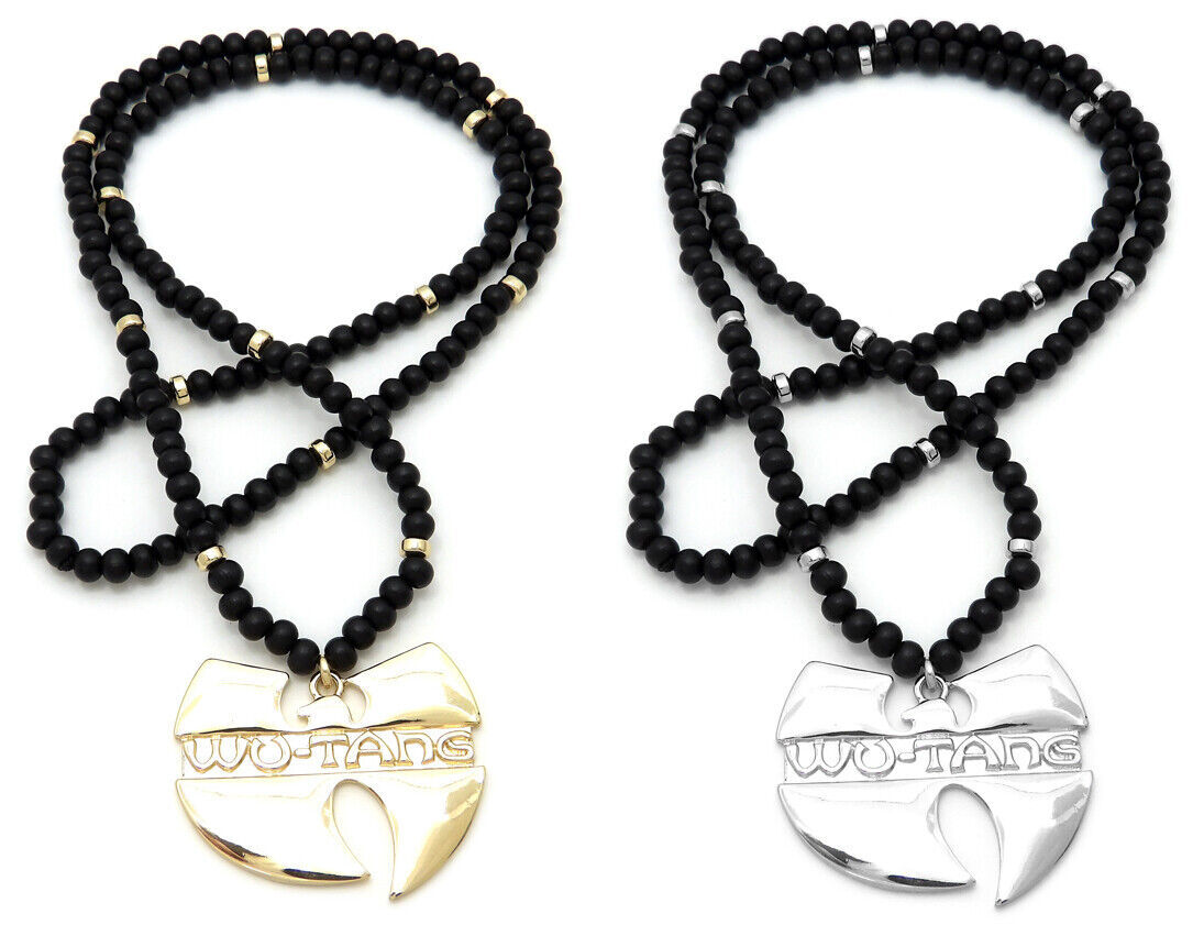 当時物。Wu-Tang Clan ペンダントネックレス。 Wu Tang Clan Pendant 6mm 30
