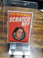 1970 Topps Baseball Scratch-offs Tom Seaver Card NM And UNSCRATCHED
