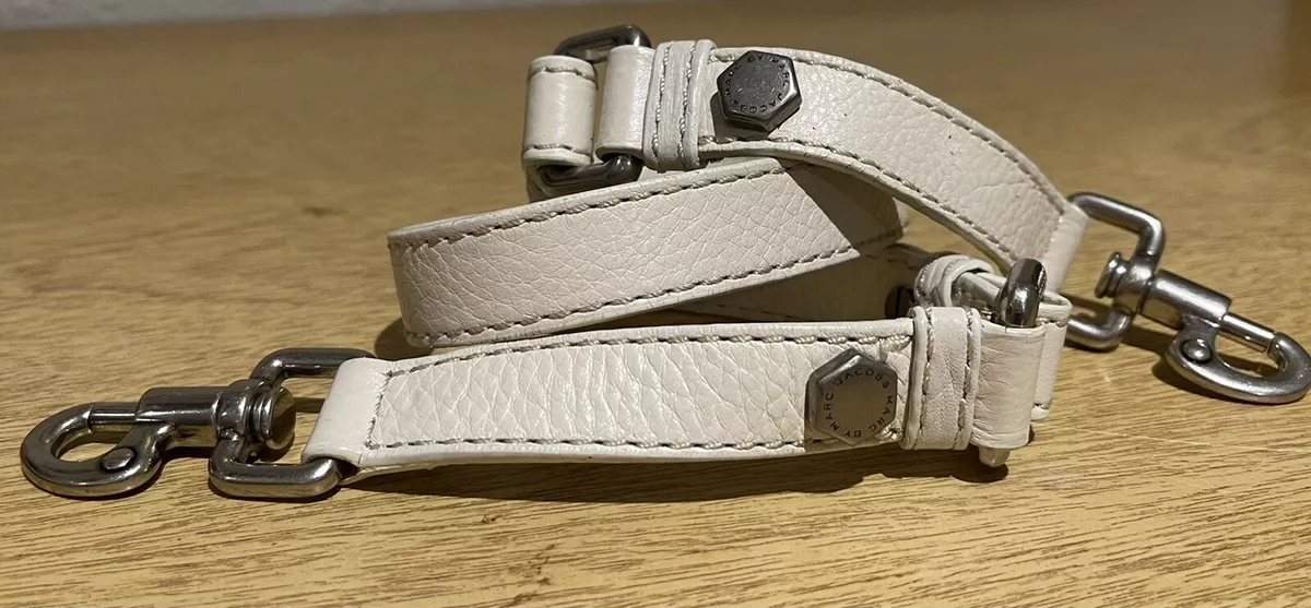 Marc Jacobs Leather Shoulder REPLACEMENT STRAP ONLY- Off White