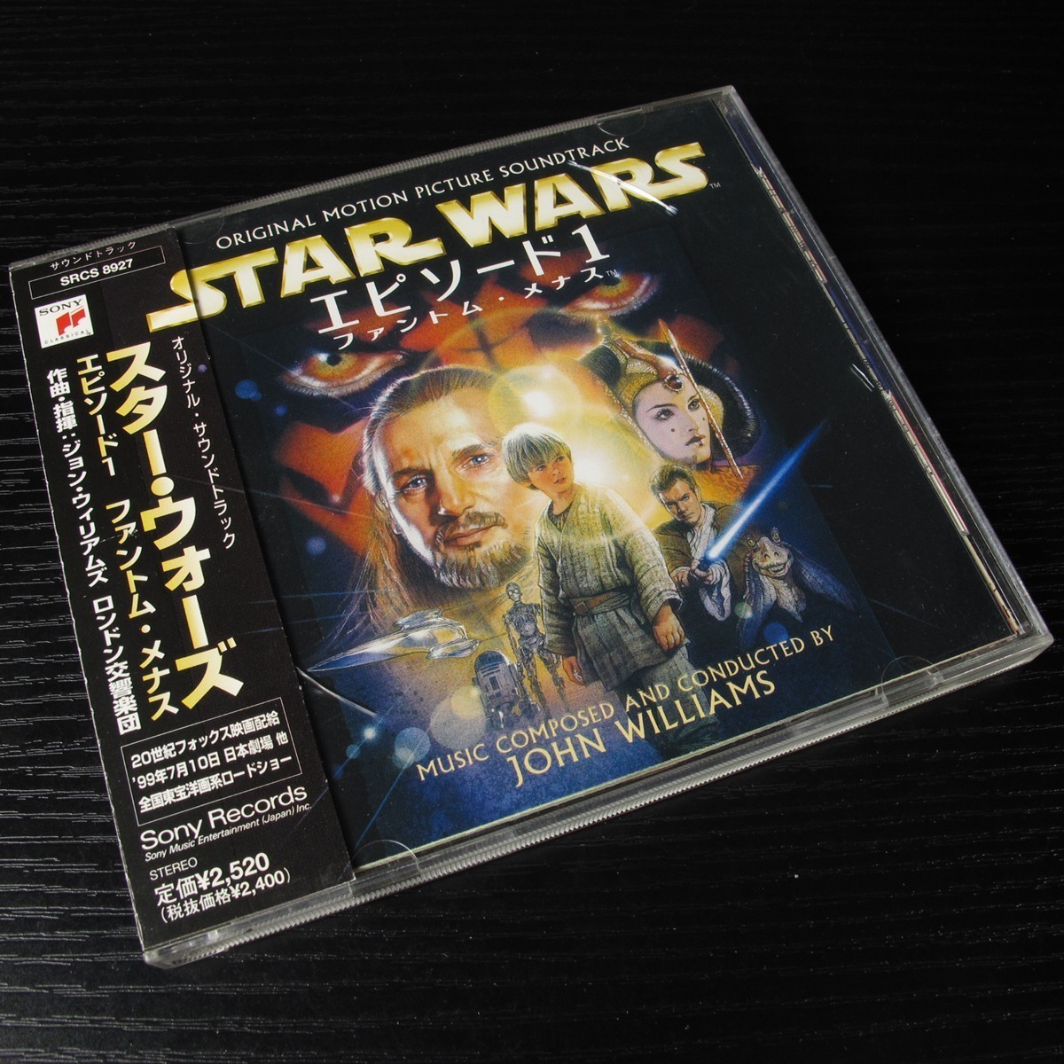 Star Wars 1: Soundtrack by John Williams JAPAN CD Mint W/OBI