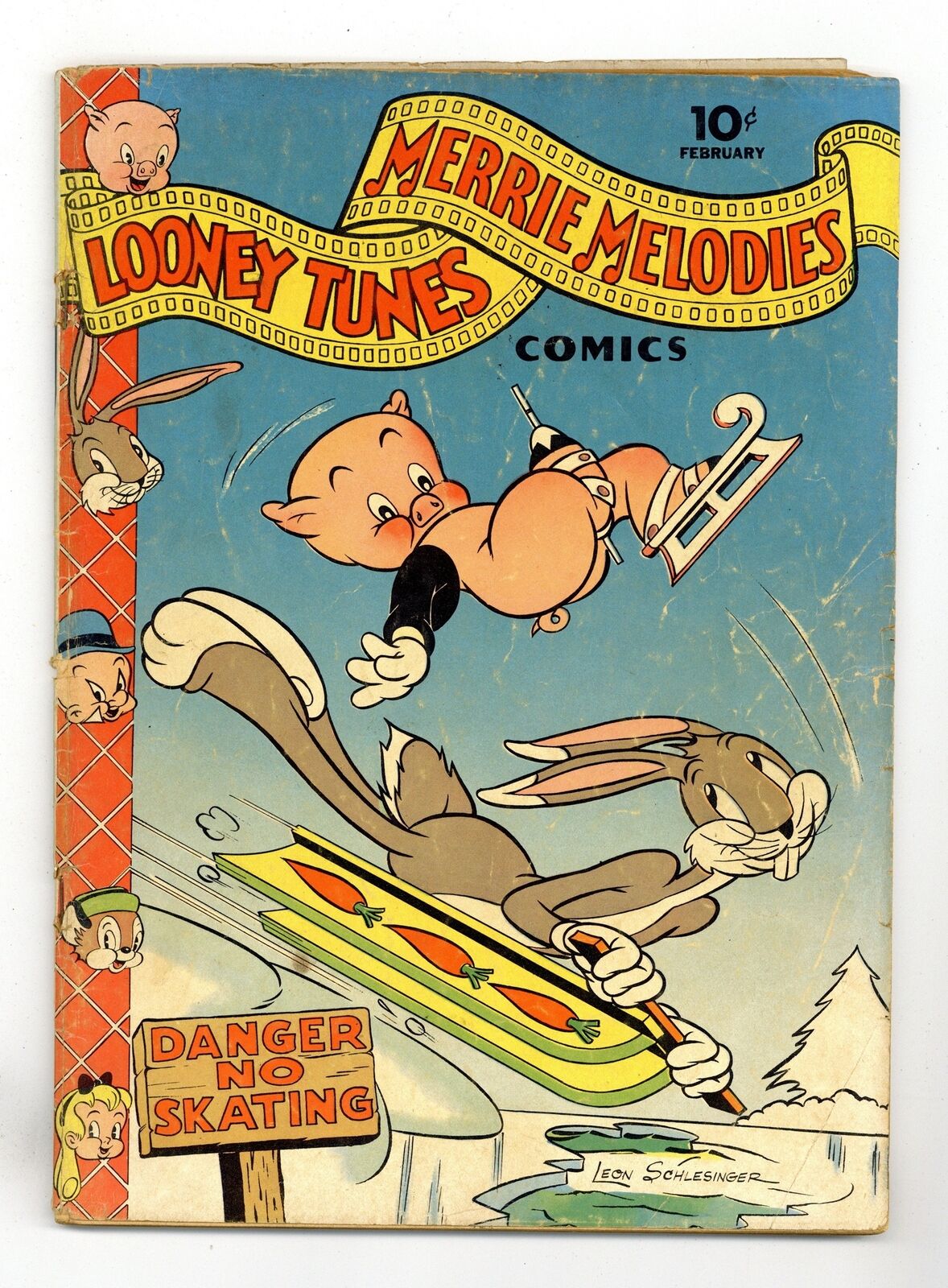 Looney Tunes and Merrie Melodies #16 GD+ 2.5 1943