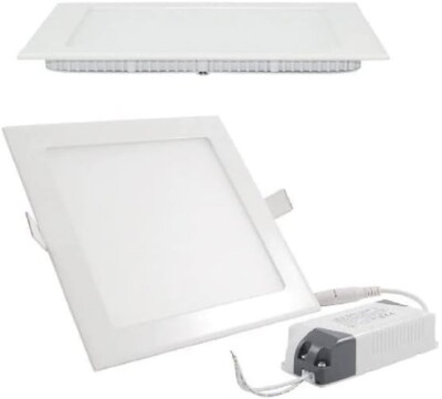 Neon Pop I Lumos (2 Stück) Ultradünne Warmweiß Dimmbar Quadratisch LED Deckenleuchten