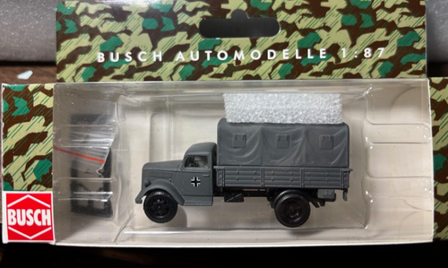 Roco Minitanks Opel Blitz cargo truck with canvas Lima35 original 1/87