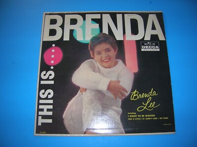 Pop / Rock & Roll L.P.  -  Brenda Lee  -  This Is Brenda  -  1960