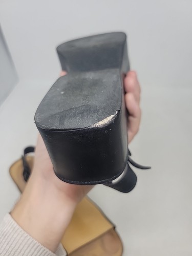 Robert Clergerie Wedges Black And Tan Made In France Size 8.5 - Picture 14 of 24