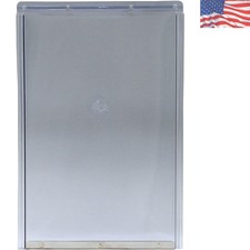 Robust 10.5x15 Inch Replacement Flap for Extra Large Dog Doors - Aluminum Build