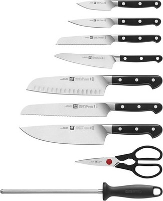 ZWILLING Pro 10-pc Knife Block Set - Black