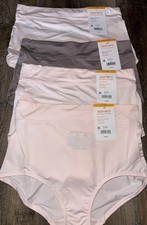 Warners Womens Brief Underwear Panties Polyester Blend 4-Pair B S/5