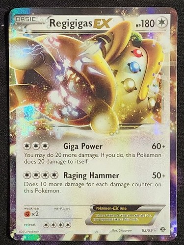 Pokemon Regigigas EX 82/99 (LP) Next Destinies NXD