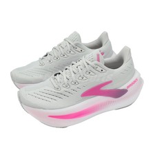 Brooks Glycerin Max 2 Oyster Argyle Cyber Pink Women Road Running 1204681B-048