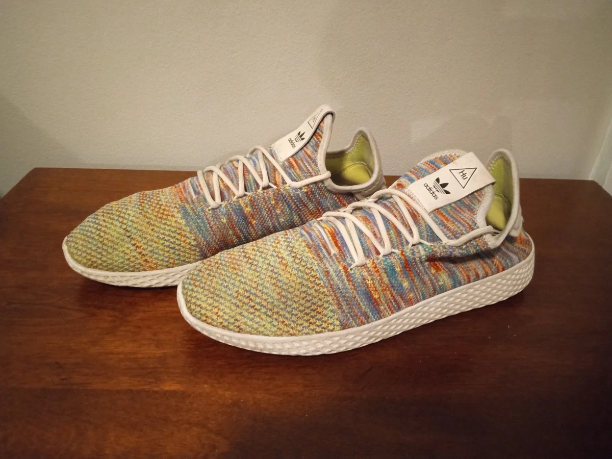 adidas gazelle silver green womens adidas Originals x Pharrell Williams Hu Holi Tennis BC main image 0