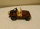 1981 Vintage Hot Wheels CJ-7 Jeep Brown With Rubber Wheels