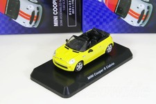 KYOSHO 1:60 MINI Cooper S Cabrio Yellow Used kyosho-mini1-5