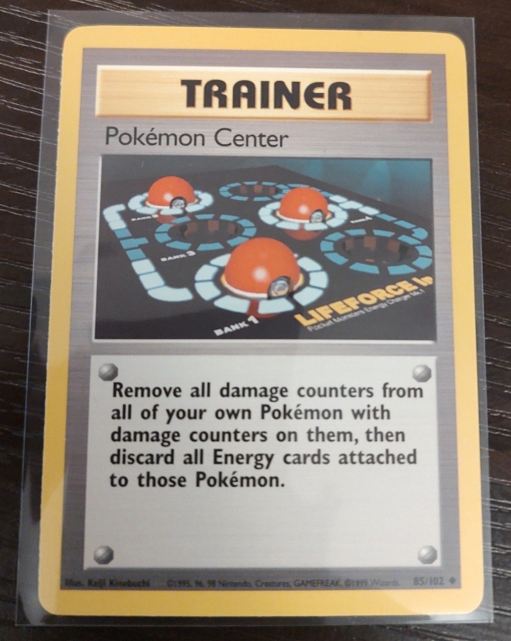 1999 Pokemon Pokemon Center #85/102 Set LP/MP