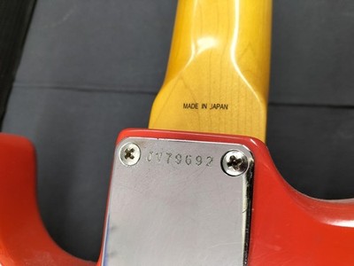Fender Japan Stratocaster Red Made in Japan 1982-1984 JV Serial