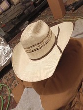 Twister 184147 Kids Boys Bangora Straw Cowboy Hat Natural Size X-Large