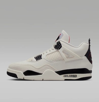 Nike Air Jordan 4 Retro Flight Club Sail Black 44,5 Neu OVP Sneaker IM4002-100