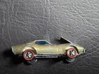 Hot Wheels Redline 1967 "Custom Corvette" Car - Gold