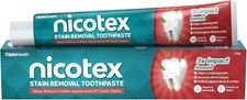 Nicotex Stain Removal Toothpaste by Cipla 100g  Teeth Whitening Formula