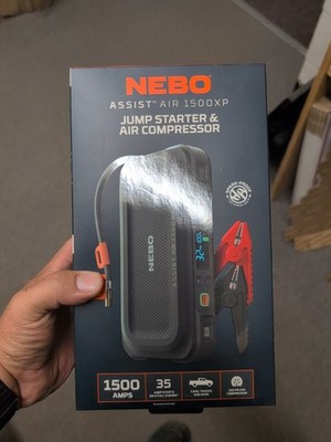 NEBO, Assist Air 1500XP Jump Starter & Air Compressor