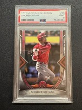 Shohei Ohtani 2022 Topps Museum Card PSA Graded Single Baseball Card