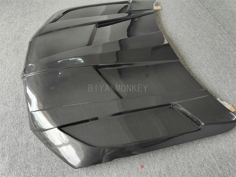 Cubierta de capó de ventilación de carbono real estilo LD para BMW X5 G05 F95 X6 G06 F96 Foto 4 de 4