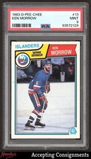 1983-84 O-Pee-Chee #13 Ken Morrow ISLANDERS PSA 9 MINT