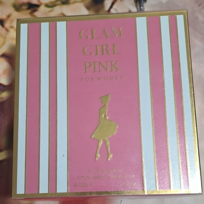 Fragrance Gallery Glam Girl Pink Eau de Parfum Spray Floral Citrus 3.4 oz Women