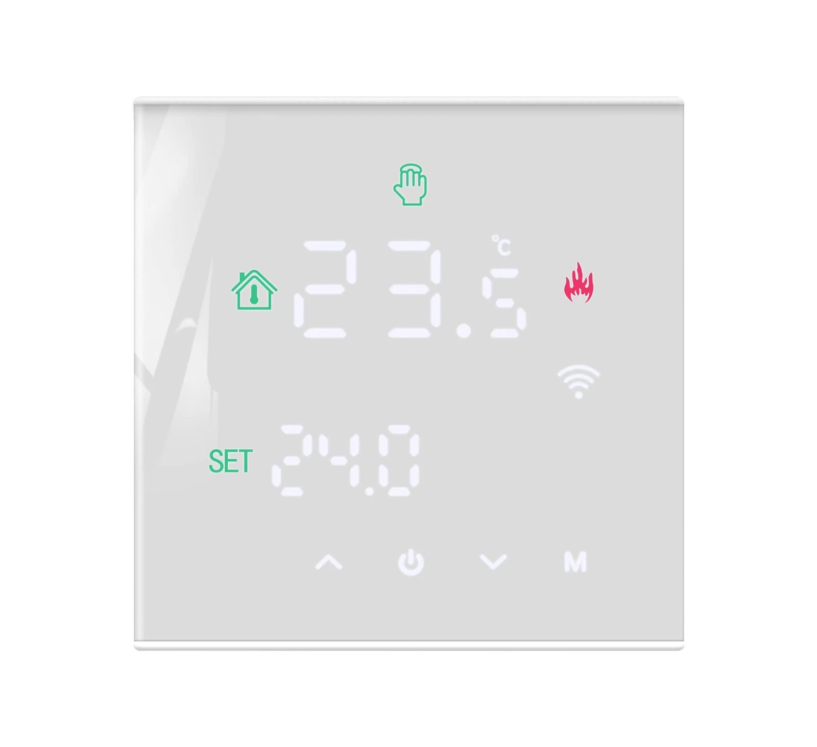 MincoHome Smart Thermostat WiFi Programmable Touch Screen – White