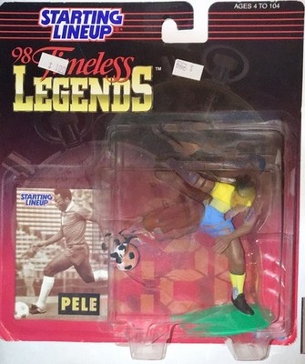 Pele 1998 Timeless Legends Starting Lineup Figure Factory Sealed Box