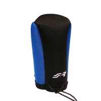 Universalabdeckung FüR Schaltknauf - Schwarz Und Blau Mikrofaser Simoni Racing